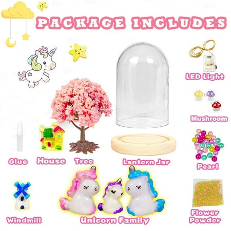 Girls Toys 5-7 Craft Kit for Kids, DIY Nightlight for Girls Toys Ages 4-6, Birthday Gifts Toys for Girls 3-6 years, Toys for Girls 5 6 7 8 9 10 11 12 Years
