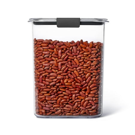 Rubbermaid Brilliance Pantry Airtight Food Storage Container, BPA-free Plastic, 16 Cup, Clear, 160cm|62.99" (10-11 years), 16 Cup