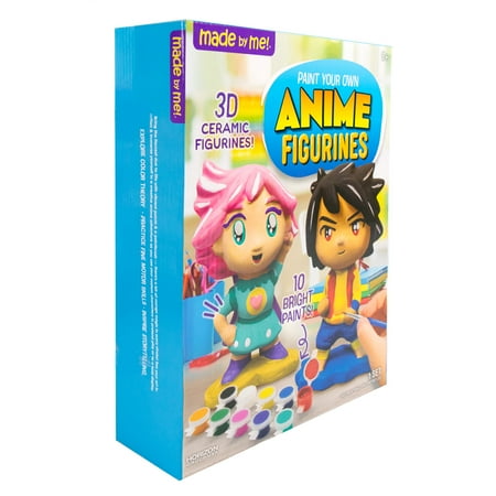 Made by Me Paint Your Own Ceramic Anime Figurines, Boys and Girls, Child, Ages 8+