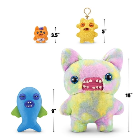 Fuggler New Fuggs on the Block 9 inch (Cod Father), Funny Ugly Monster Soft Plush Toy by ZURU