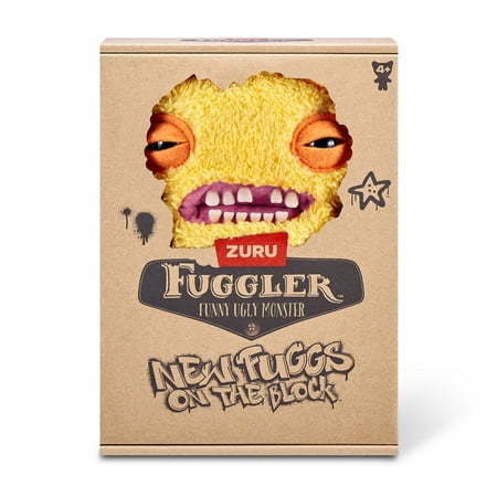 Fuggler New Fuggs on the Block 9 inch (Sir Nubbynuts), Funny Ugly Monster Soft Plush Toy by ZURU