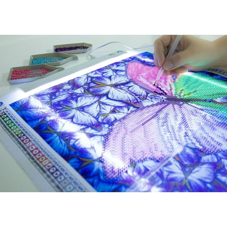 Diamond Dotz Dotzlite Everyday Light-Up Tracing Pad - Light Board for Dotting, Drawing, Crafts, LED Table for Artists, Portable Light Box for Tracing