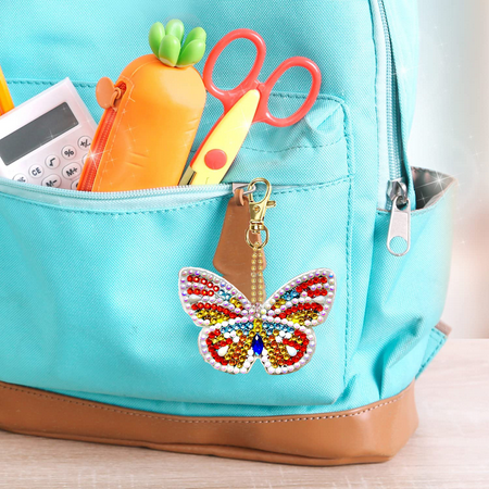 HOLARAY Diamond Butterfly Painting Kits for Kids , Art and Crafts Kit for Girls and Boys 3+ Age Group