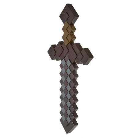 Minecraft Netherite Sword, Role-Play Toy & Costume Accessory Inspired by The Video Game, Child 6Y+