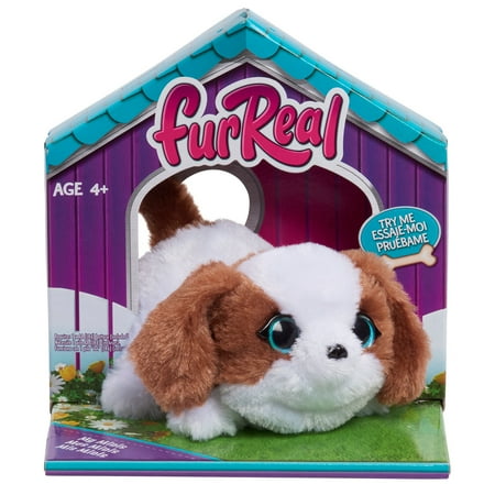 furReal My Minis Puppy Interactive Toy, Small Plush Puppy with Movement, Faux Fur, Kids Toys for Ages 4 up