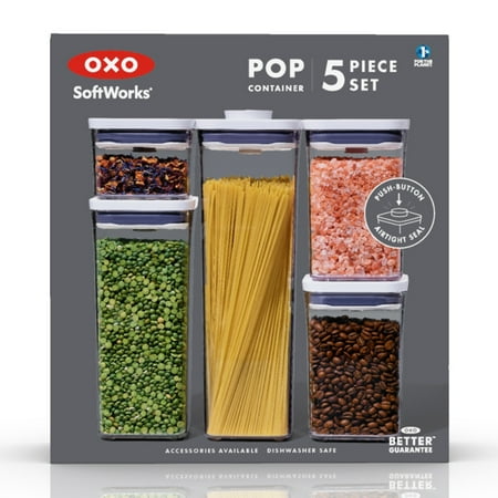 OXO Softworks POP 5-Piece Container Set