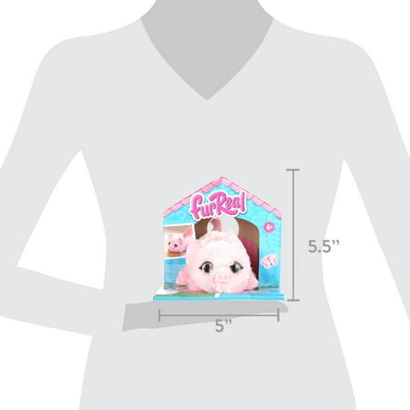 furReal My Minis Piglet Interactive Toy, Small Plush Piglet with Motion, Kids Toys for Ages 4 up
