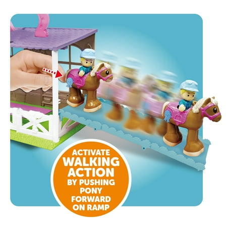 Kid Connection Pony Ranch Play Set with Lights and Sounds, 36 Pieces, Toddler Toys