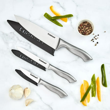Cuisinart Classic 3pc Stainless Steel Chef Knife Set, CE88SS-3PCS3