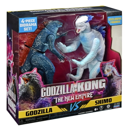 Godzilla vs. Kong Shimo Figure Collectible Action Figures, 1.8 lb