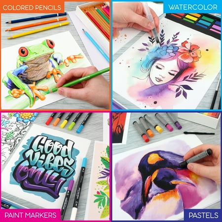 ArtSkills Stack & Store Art Set, 120 Pieces