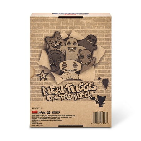 Fuggler New Fuggs on the Block 9 inch (Mr Needles), Funny Ugly Monster Soft Plush Toy by ZURU