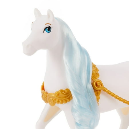 Disney Princess Cinderella?s Rolling Carriage & Horse with Brushable Mane & Tail