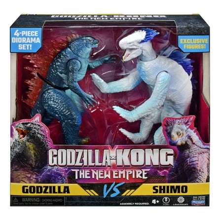 Godzilla vs. Kong Shimo Figure Collectible Action Figures, 1.8 lb