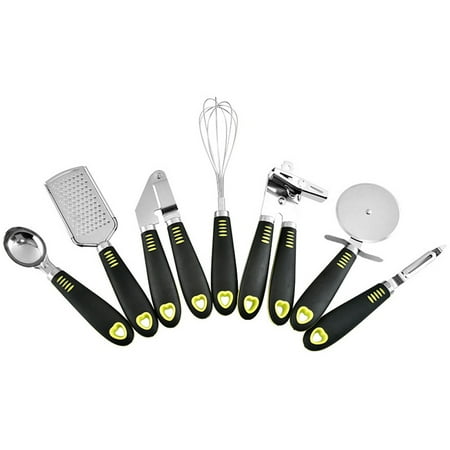 landege 7pcs Kitchen Utensils Set Stainless Steel Kitchen Gadgets Non-Stick Cooking Tools