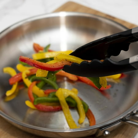 Mainstays Rust Resistant Nylon End and Stainless Steel Dripless Tong