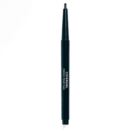 COVERGIRL Perfect Point Plus Eyeliner Pencil, Black Onyx Pack of 1, Long-Lasting, Versatile Black Eyeliner, Soft Smudging Tip, No Sharpening Needed