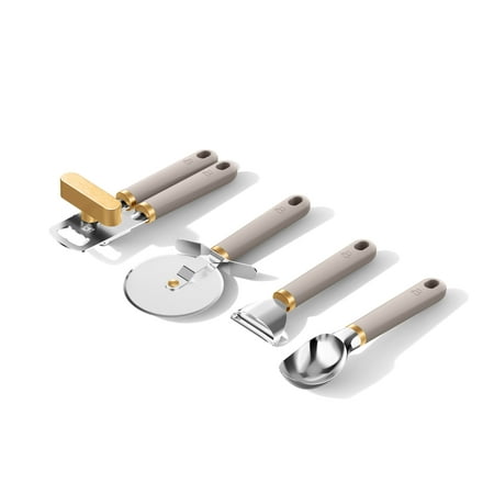 Beautiful 4-Piece Essentials Gadget Set, Porcini Taupe by Drew Barrymore