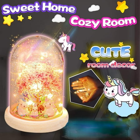 Girls Toys 5-7 Craft Kit for Kids, DIY Nightlight for Girls Toys Ages 4-6, Birthday Gifts Toys for Girls 3-6 years, Toys for Girls 5 6 7 8 9 10 11 12 Years