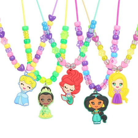 Disney Princess Necklace Activity Set, For Ages 3+