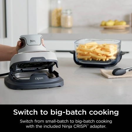 Ninja Crispi Portable Cooking System, White, White