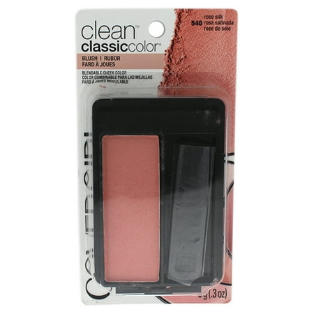 COVERGIRL Classic Color Powder Blush, 540 Rose Silk, 0.3 oz, Long Lasting Glowing ColorPink,