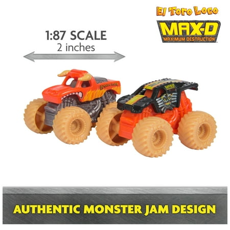 Monster Jam, El Toro Loco Venom Velocity Scorpion Playset, for Ages 3 and up (New)