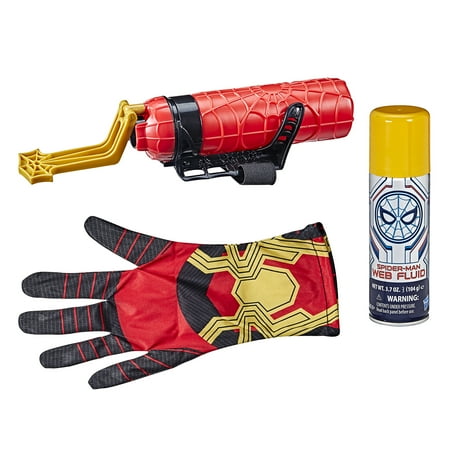 Marvel Spider-Man Super Web Slinger Role-Play with Fluid, Shoots Webs or Water, Costume Accessory