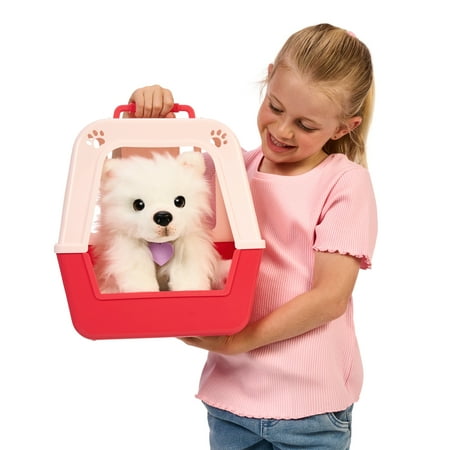 Little Live Pets My Really Real Puppy Luna The Samoyed, Interactive Toy Puppy, 60+ Sounds and Reactions, Ages 4+