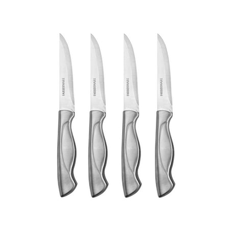 Farberware Classic 22 Piece Stamped Stainless Steel Knife Set and Utensil Set