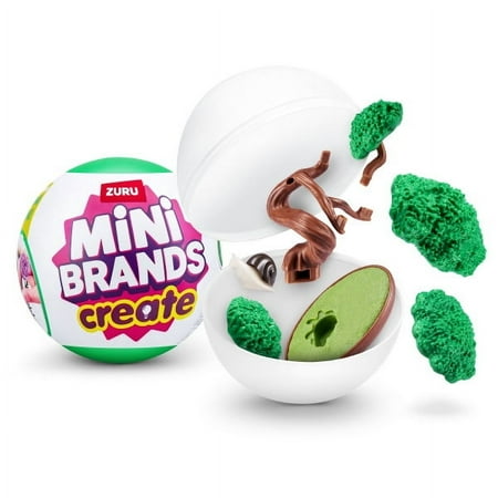 Mini Brands Create Botanical Garden Capsule, Novelty Unbox Surprise, by ZURU, Ages 3+