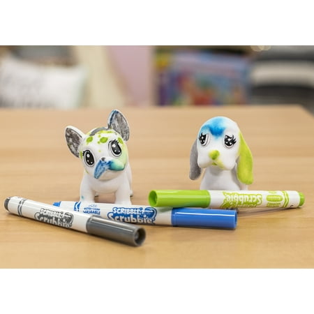 Crayola Scribble Scrubbie Pets Scrub Tub, School Supplies, Animal Toys, Gifts, Beginner Unisex Child