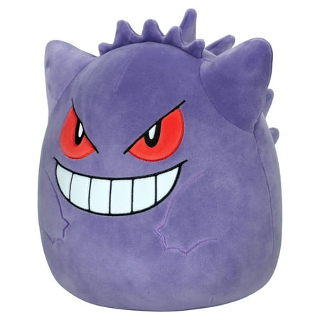 Squishmallows Original Pokemon 10 inch Gengar - Child's Ultra Soft Stuffed Plush Toy