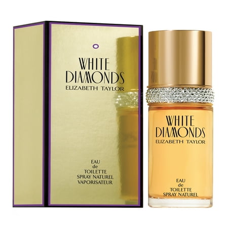 Elizabeth Taylor White Diamonds Eau De Toilette, Perfume for Women, 1.0 fl oz, 1.0 fl oz