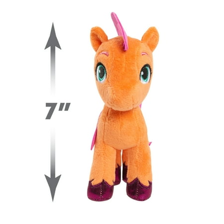 My Little Pony 7-Inch Sunny Starscout Small Plush, Stuffed Animal, Horse Baby and Toddler Toys