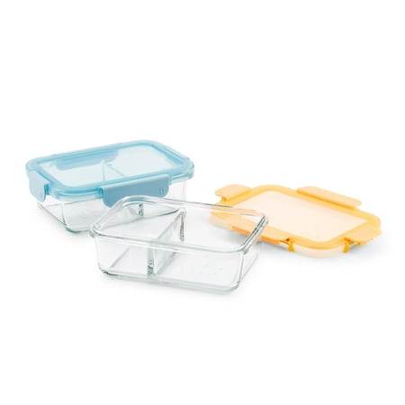 Ello Glass Microwave Safe Fruit, Vegetables Food Storage Container (2 Count)