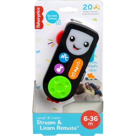 Fisher-Price Laugh & Learn Stream & Learn Remote Electronic Learning Toy for Infants