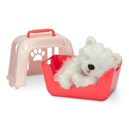 Little Live Pets My Really Real Puppy Luna The Samoyed, Interactive Toy Puppy, 60+ Sounds and Reactions, Ages 4+