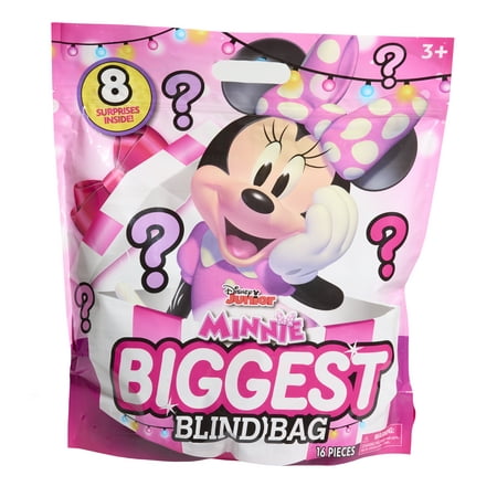 Disney Junior Minnie Mouse Preschool Biggest Blind Bag, Novelty, 8 Items, Age 3 up