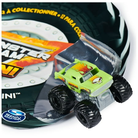 Monster Jam, Mini 1:87 Scale Mystery Collectible Monster Truck Vehicle Blind Bag (Styles May Vary)