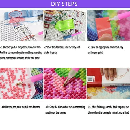 Angel Love 5D DIY Diamond Art Kits for Adults Beginner,Diamond Dots Kits Beads Gem Art Crafts,Home Wall Decor 12 X 16 Inch