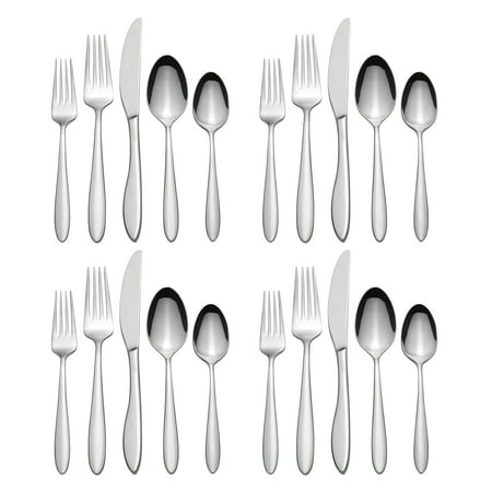 Oneida Solefield 20-Piece Stainless Steel Silverware Set (Service for 4)