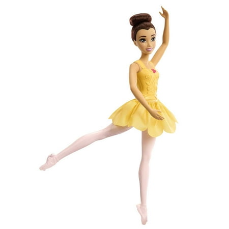 Disney Princess Beauty & the Beast Ballerina Belle Fashion Doll with Posable Arms and Legs