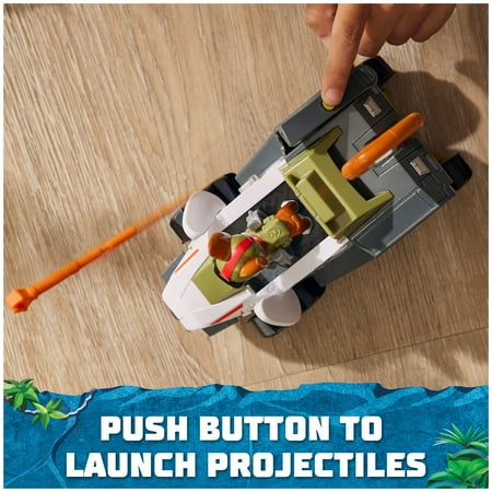 PAW Patrol Jungle Pups, Tracker?s Monkey Vehicle with Figure, Toys for Kids Ages 3 and Up