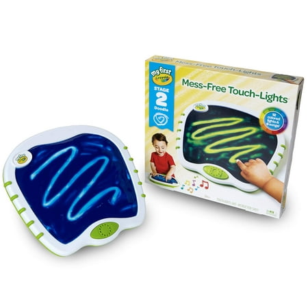 Crayola Touch Lights, Musical Doodle Board, Multi Sensory Light Up Toy, Gift for Toddlers
