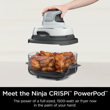 Ninja Crispi 3-in-1 Portable Cooking System with 4 QT TempWare Container
