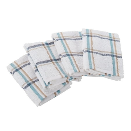 Mainstays 4-Pack 12?x12? Woven Kitchen Dish Cloth Set, Multi