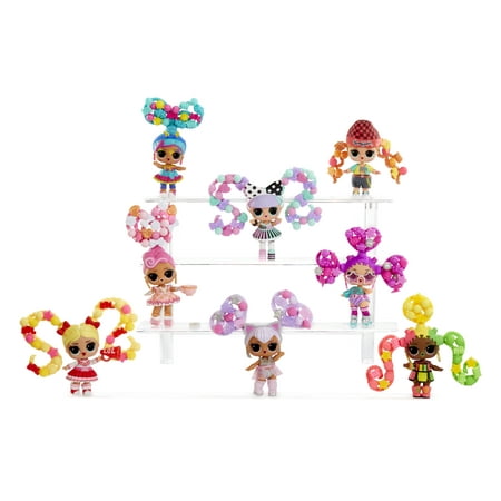 LOL Surprise Hair Beads Tots with 60+ Hair Beads, Collectible Doll, DIY Hairstyles, Hair Beads, Toy Gift Girls Age 3+