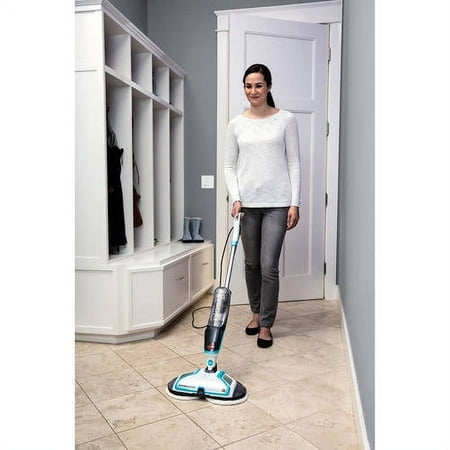 BISSELL Spinwave Hard Floor Powered Mop and Clean and Polish, 2039W, 1 Unit