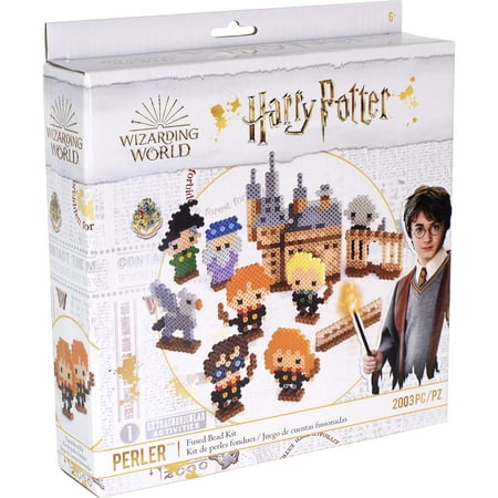 Harry Potter Castle Fused Bead Activity Kit by Perler, 2003 Pieces, Multi-Colored Beads, Ages 6+